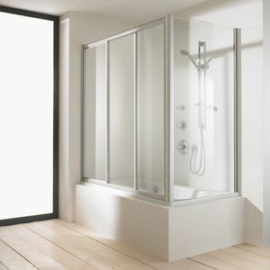 sliding bath screen