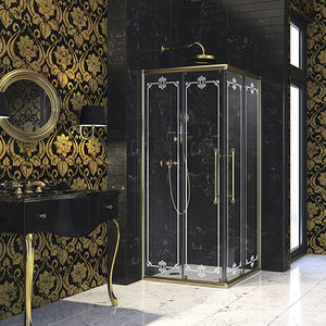 sliding shower screen / corner