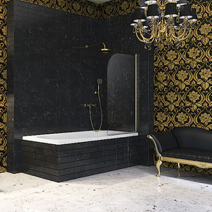 fixed bath screen