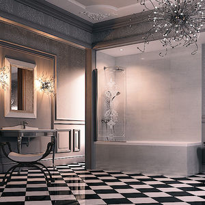 fixed bath screen