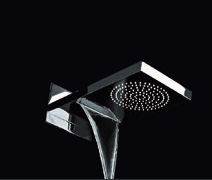 wall-mounted shower head / rectangular