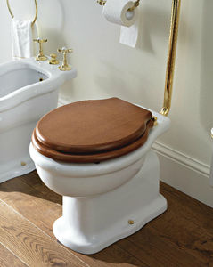 free-standing toilet / ceramic