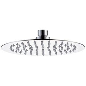wall-mounted shower head / ceiling-mounted / round / rain
