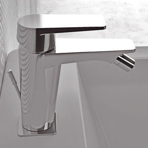 bidet mixer tap / chromed metal / bathroom / 1-hole