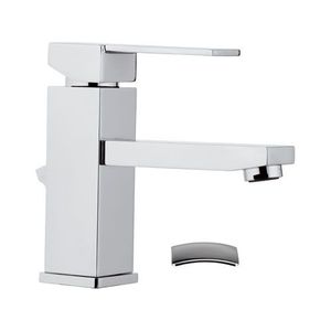 washbasin mixer tap / chromed metal / chrome-plated brass / bathroom