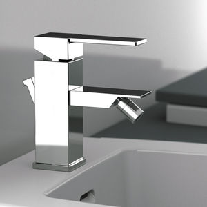 bidet mixer tap / chromed metal / bathroom / 1-hole