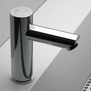 washbasin single tap / handbasin / free-standing / chrome-plated brass