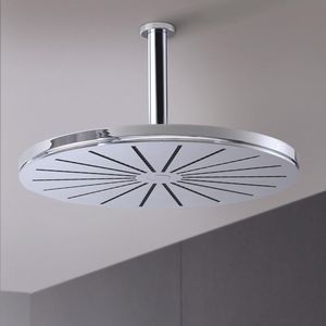 ceiling-mounted shower head / round