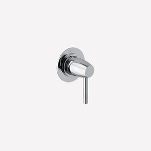 shower mixer tap / built-in / chromed metal / bathroom