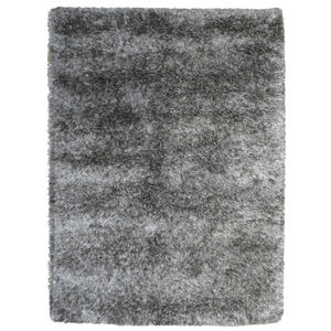 contemporary rug / plain / polyester / wool