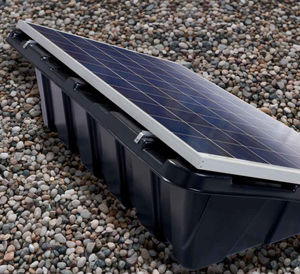 flat roof mounting system / aerodynamic / for PV applications