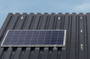 corrugated roof mounting system / on-roof / for PV applications