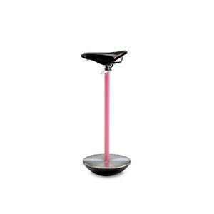 original design bar stool / lacquered steel / cast iron / by Achille Castiglioni