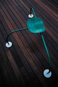 original design stool / steel / aluminum / outdoor