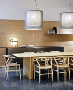 pendant lamp / contemporary / methacrylate / polyester