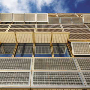 sliding shutters / louvre / folding / aluminum