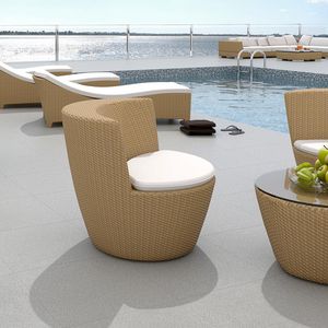 outdoor tile / floor / porcelain stoneware / plain