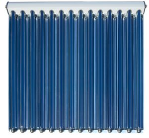 evacuated tubular solar thermal collector / for heating