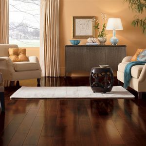 engineered parquet flooring / glued / floating / cherrywood