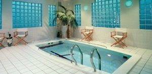 built-in swim spa