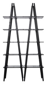 wall-mounted shelf / original design / wooden