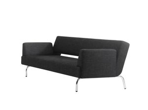 sofa bed / contemporary / fabric / 3-seater