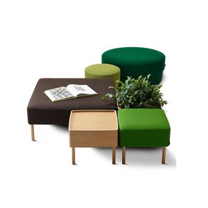 coffee table / contemporary / solid wood / MDF