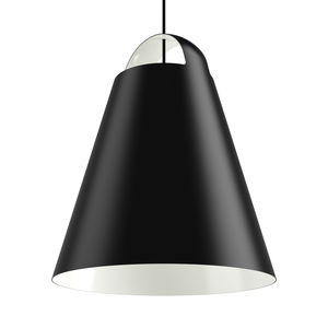 pendant lamp / contemporary / painted aluminum / white