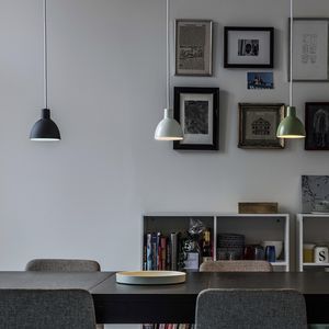 pendant lamp / contemporary / aluminum / halogen