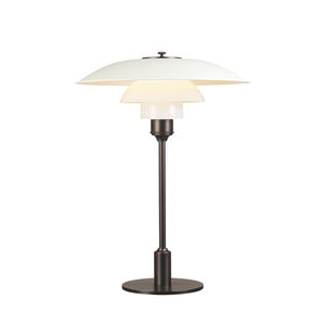 table lamp / contemporary / brass / chromed metal