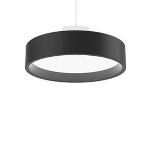 pendant lamp / contemporary / aluminum / glass