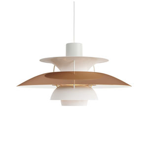 pendant lamp / contemporary / aluminum / white