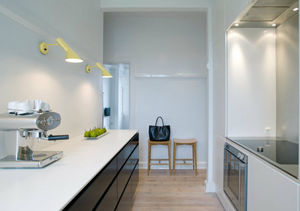 contemporary wall light / outdoor / aluminum / LED