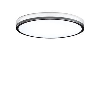contemporary ceiling light / round / glass / chromed metal