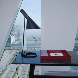 table lamp / contemporary / metal / steel
