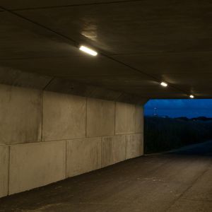 surface-mounted light fixture / LED / rectangular / outdoor