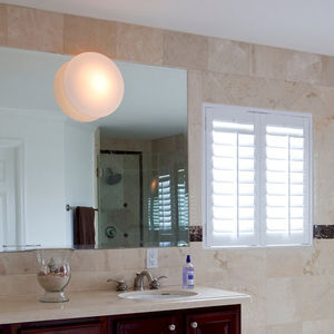 contemporary wall light / outdoor / glass / aluminum