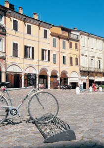 cast iron bike rack / for public spaces