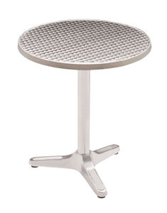 pedestal table / round / outdoor / contemporary