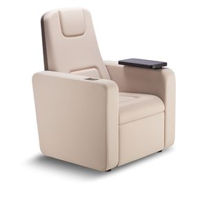 leather cinema seating / with headrest / with footrest / tablet