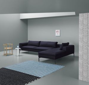 modular sofa / contemporary / fabric / 3-seater
