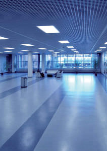 recessed ceiling light fixture / LED / rectangular