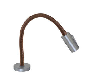 contemporary wall light / brass / swing-arm / reading