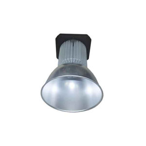 hanging light fixture / LED / round / metal