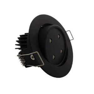 recessed ceiling spotlight / indoor / LED / round