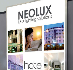 wall-mounted LED panel / backlit