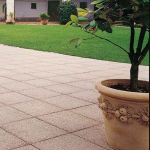 outdoor tile / for floors / marble / sandblasted