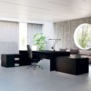 executive desk / wooden / laminate / contemporary