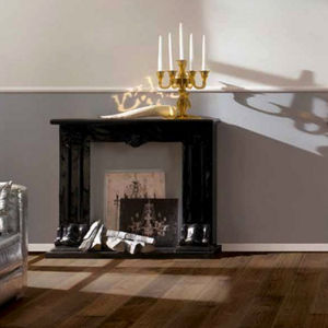 engineered parquet floor / floating / teak / brushed
