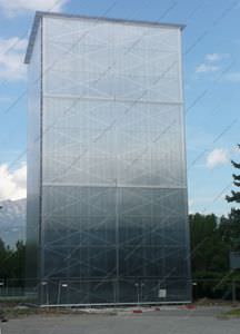 curtain wall polycarbonate panel / modular